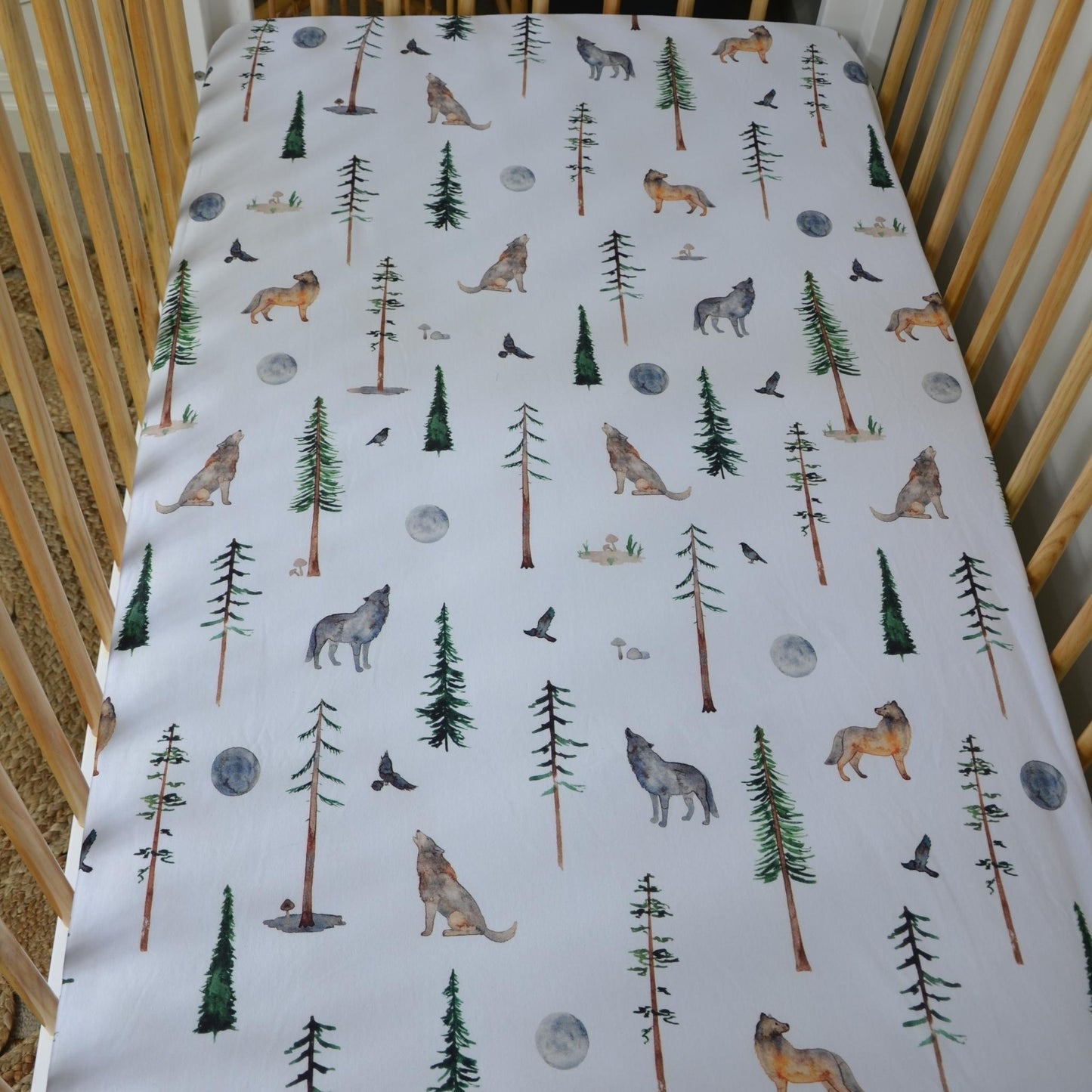 Alpha | Baby Fitted Cot Sheet
