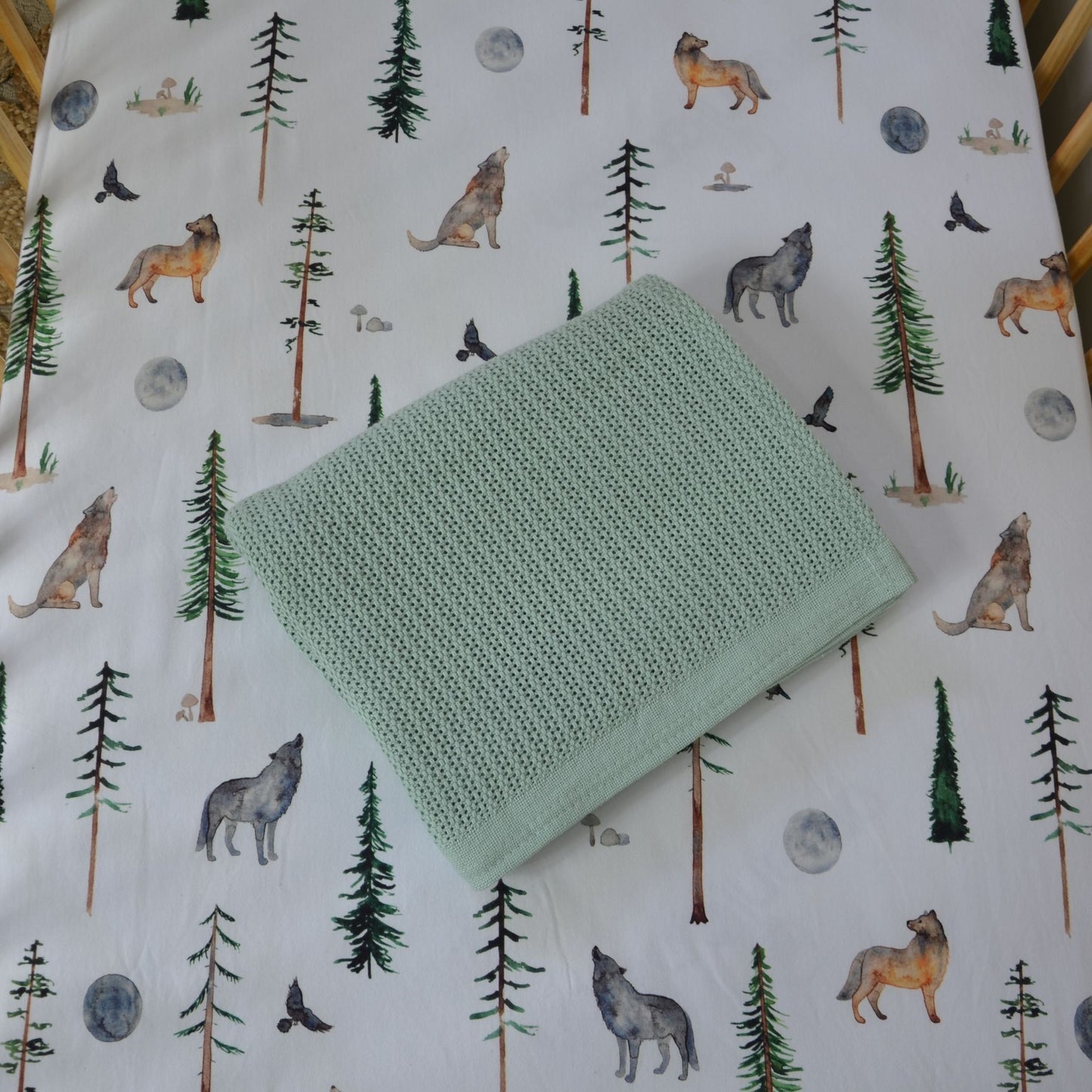 Alpha | Baby Fitted Cot Sheet