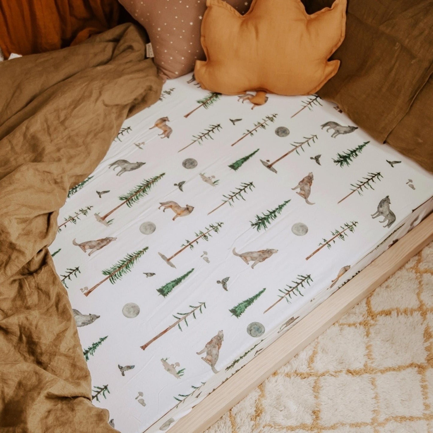 Alpha | Baby Fitted Cot Sheet