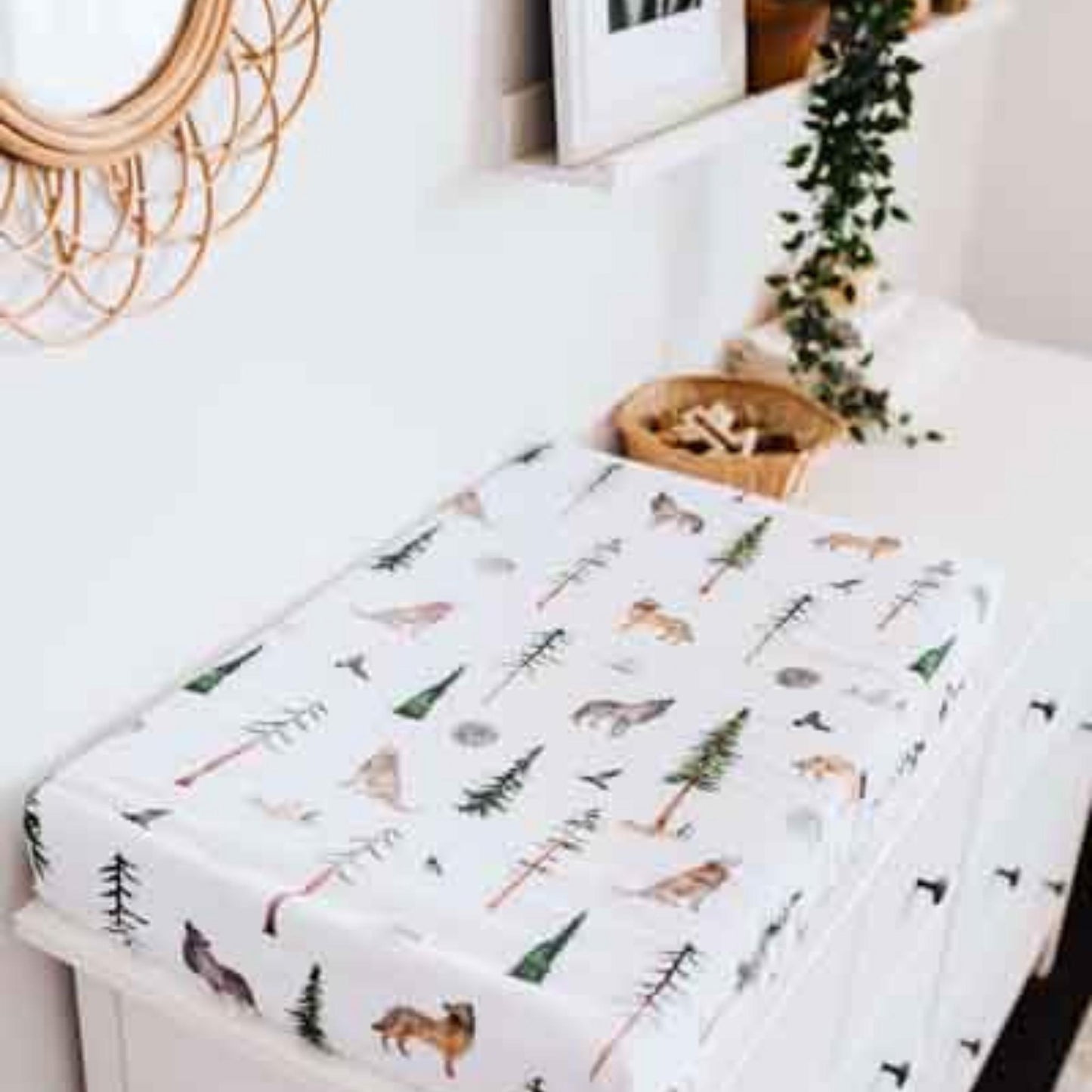 Alpha | Baby Bassinet Fitted Sheet - Change Mat Cover