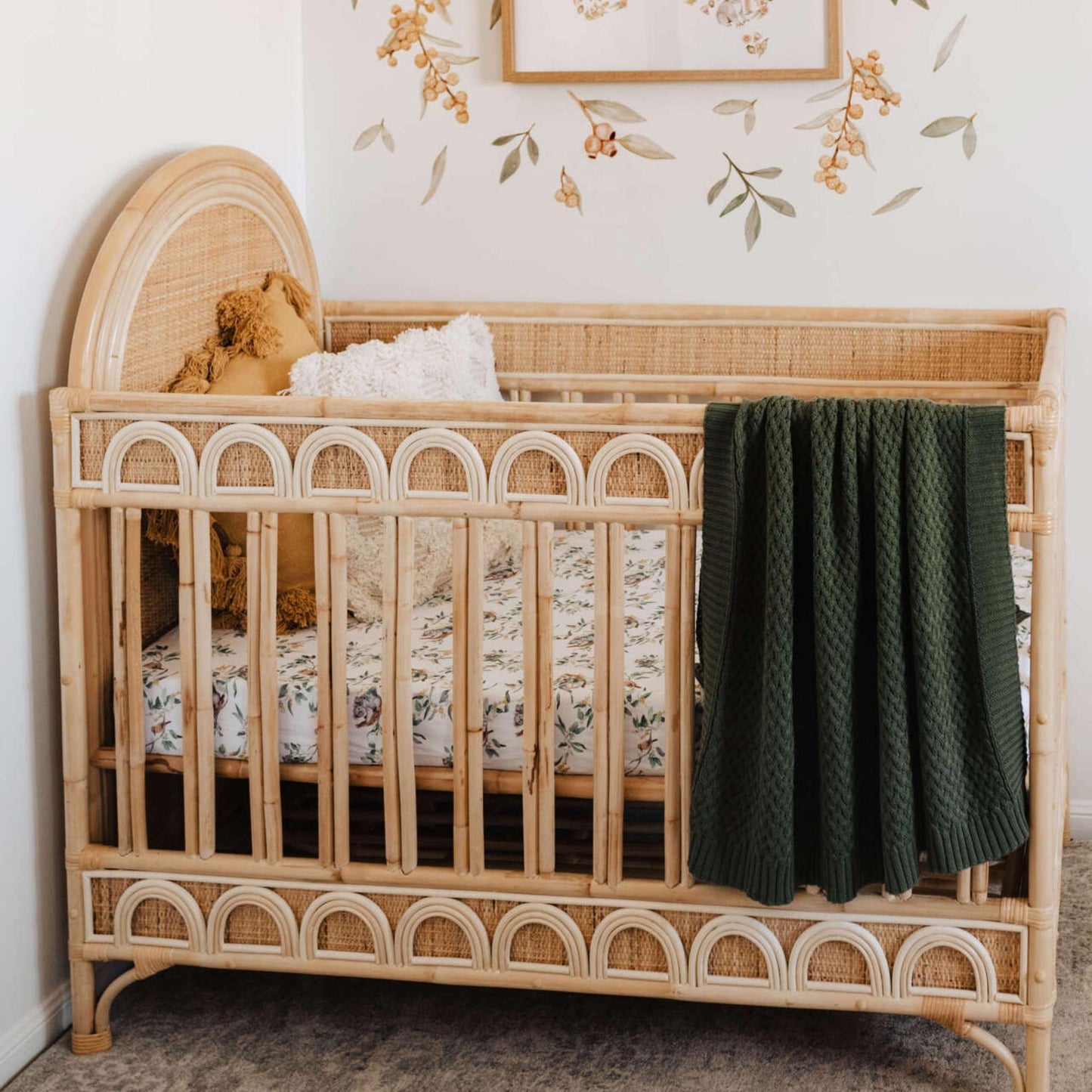 Eucalypt | Baby Fitted Cot Sheet