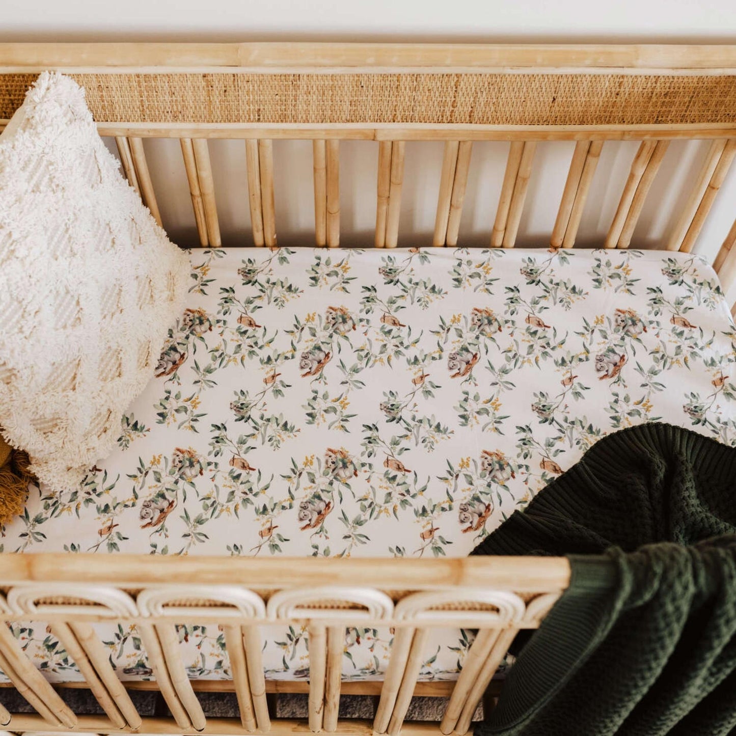Eucalypt | Baby Fitted Cot Sheet