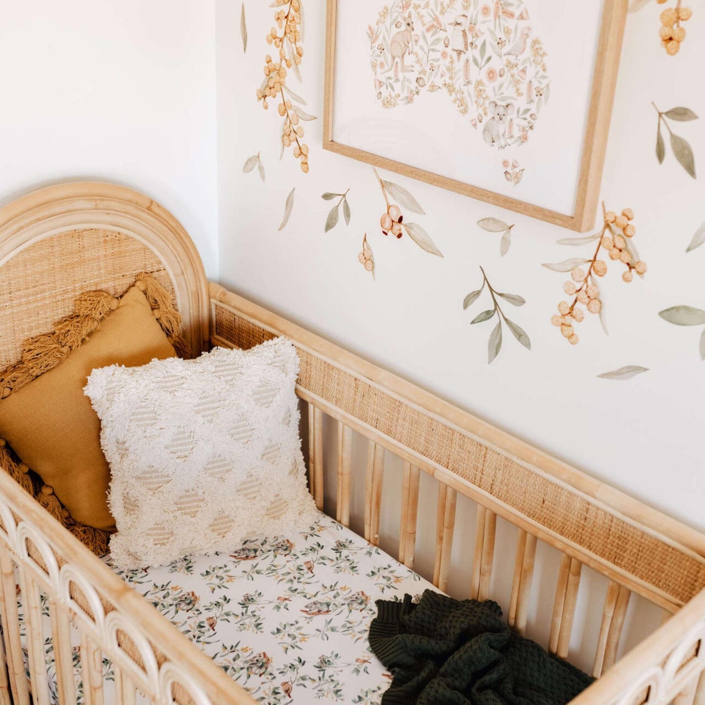 Eucalypt | Baby Fitted Cot Sheet