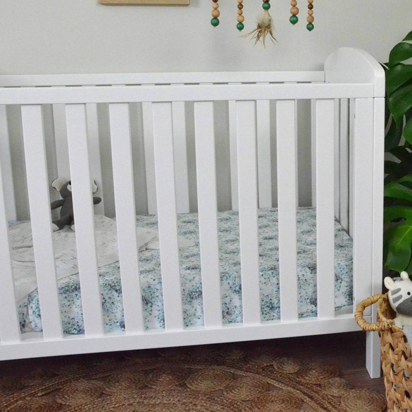 French Villa Baby - Marcel Baby Cot - White - Wooden