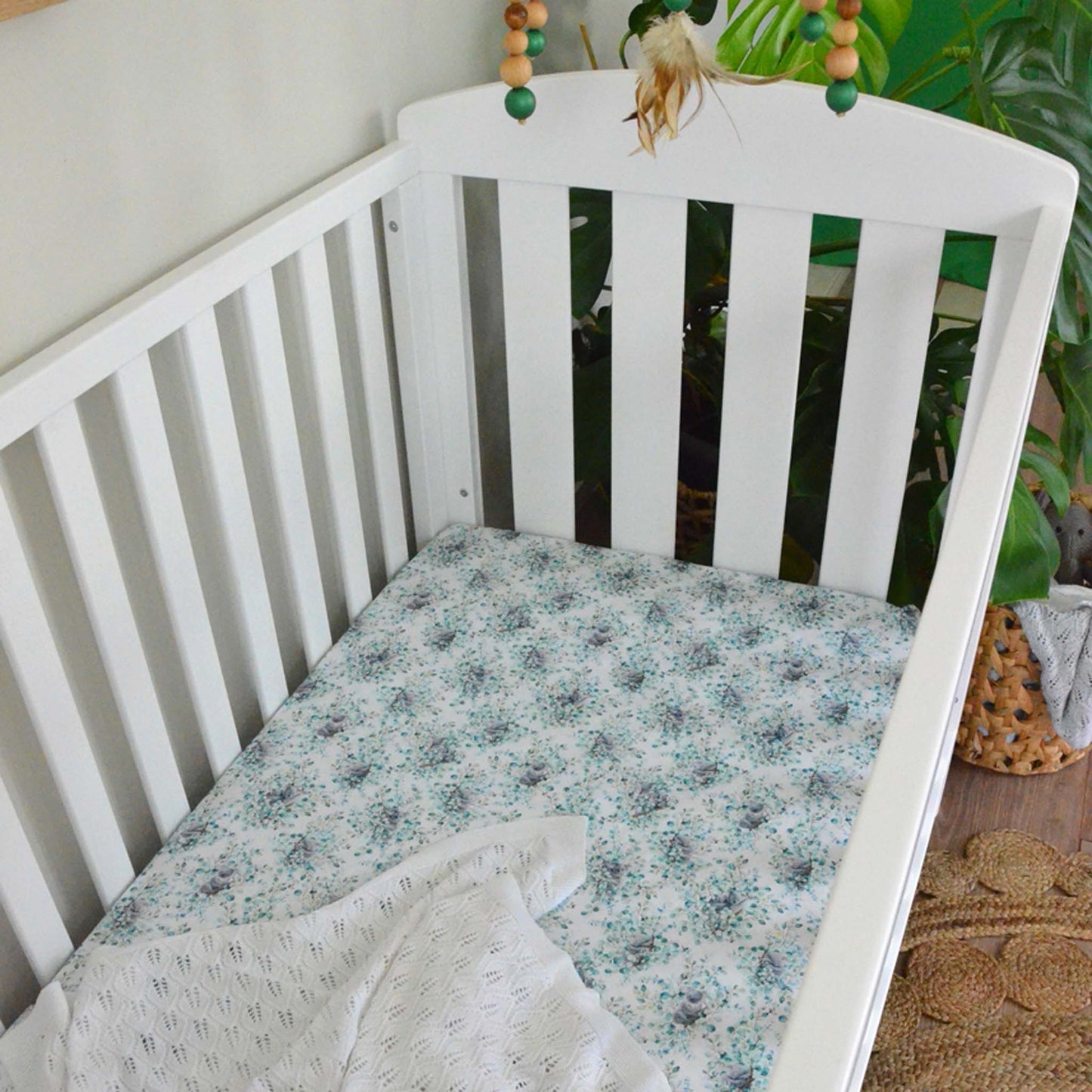 French Villa Baby - Marcel Baby Cot - White - Wooden