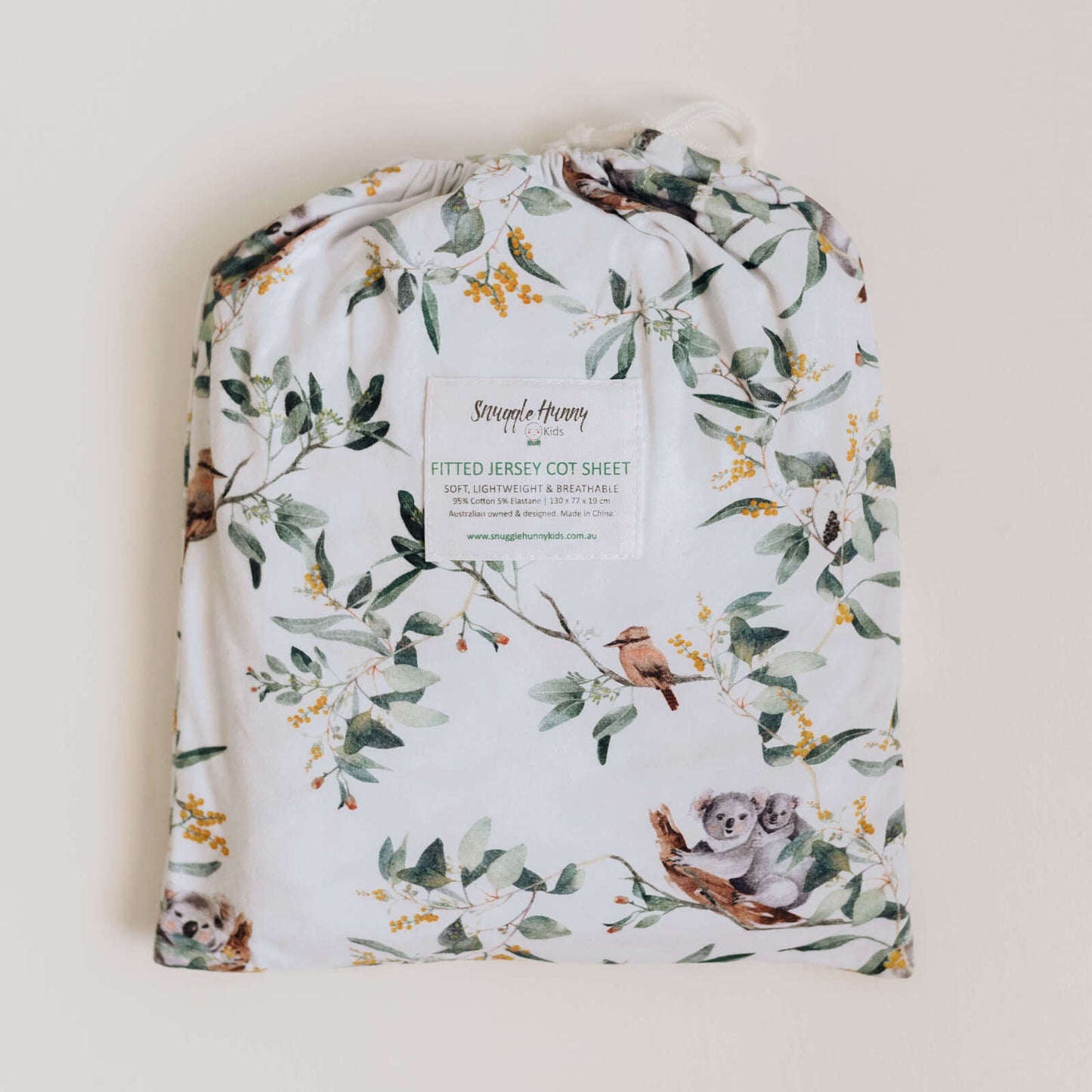 Eucalypt | Baby Fitted Cot Sheet