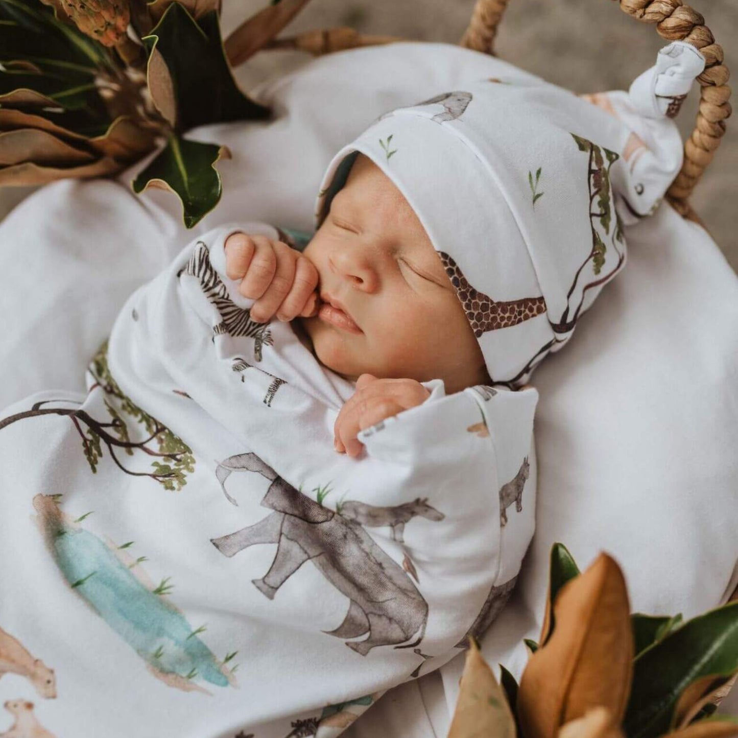 Safari |  Swaddle Sack