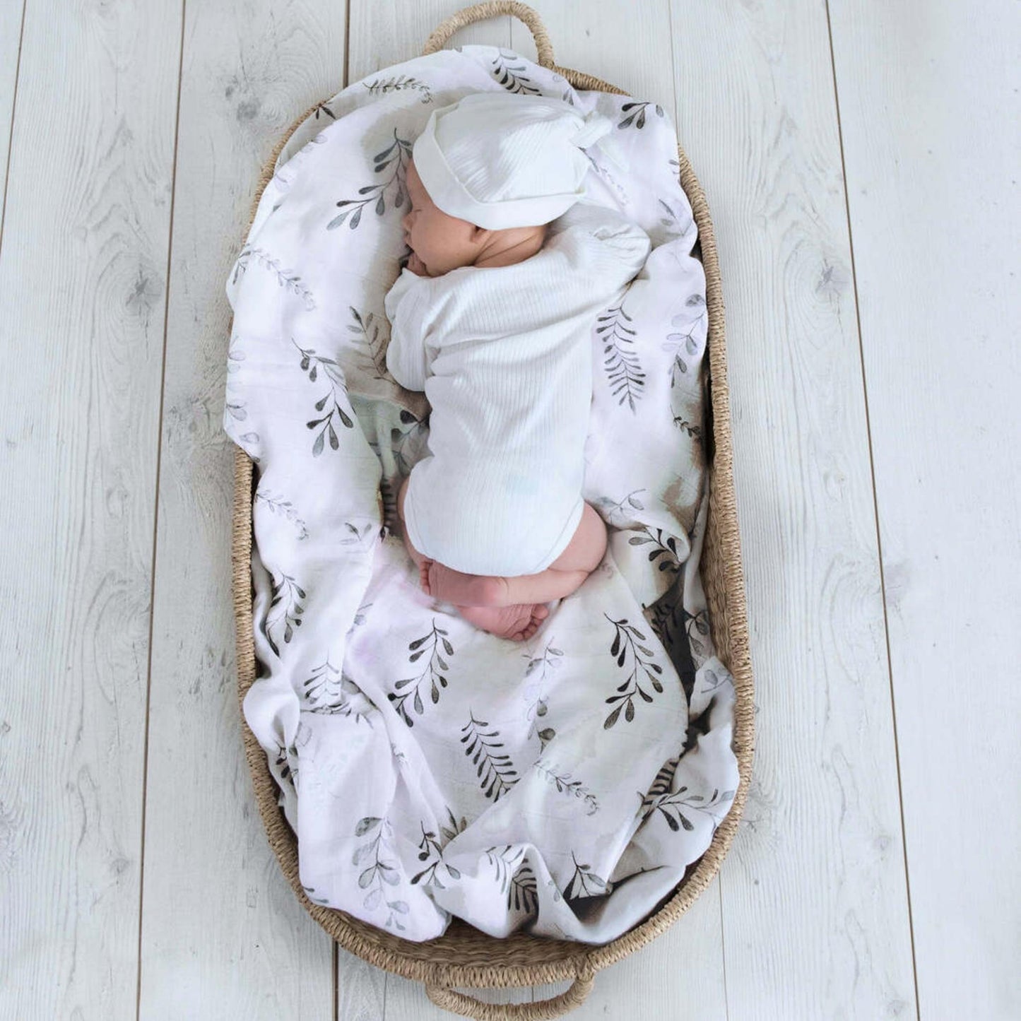 Wild Fern | Organic Cotton Muslin Wrap