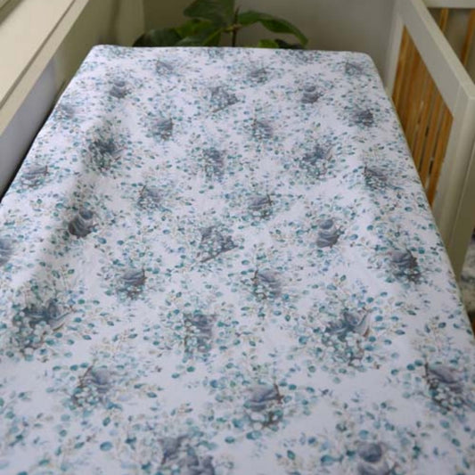 A Kutie Koala | Baby Bassinet Sheet - Change Mat Cover