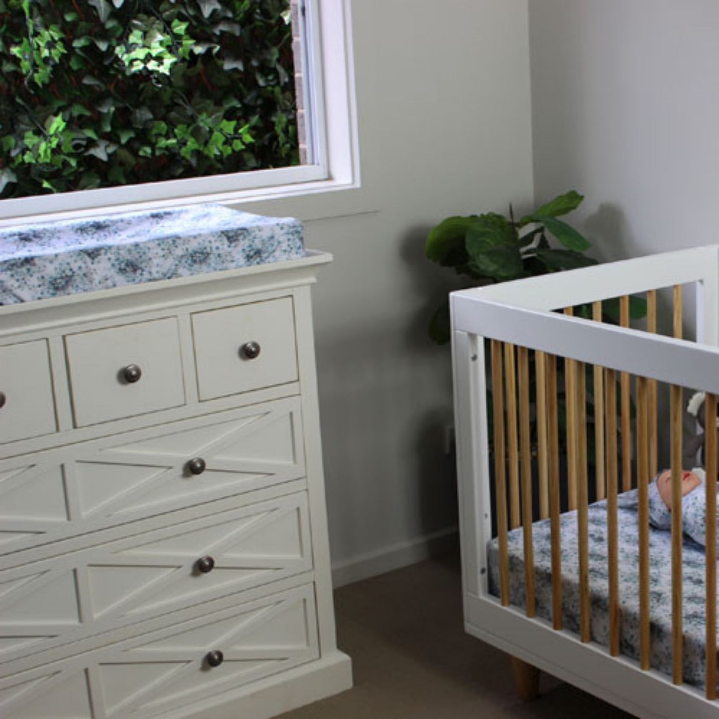 A Kutie Koala | Baby Bassinet Sheet - Change Mat Cover