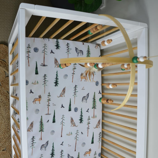 Alpha | Baby Fitted Cot Sheet