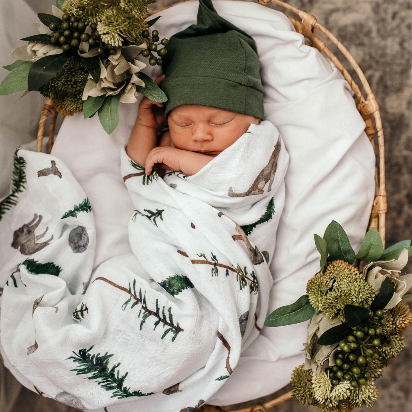 Alpha | Organic Cotton Muslin Wrap